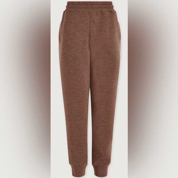 Varley The Slim Cuff Pant 25" Taupe Marl Fleck Small Jogger Sweatpant New - Picture 5 of 5